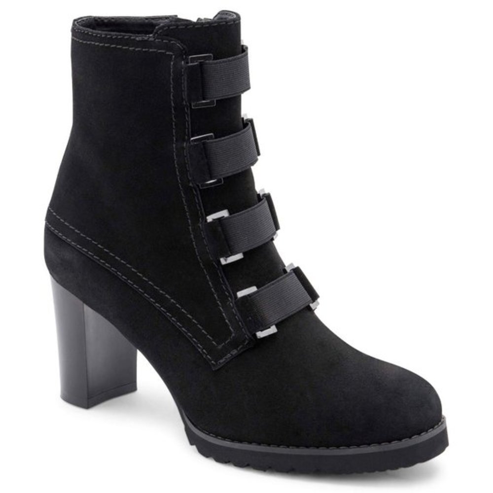 BLONDO - Reilly Waterproof Black Suede Boots